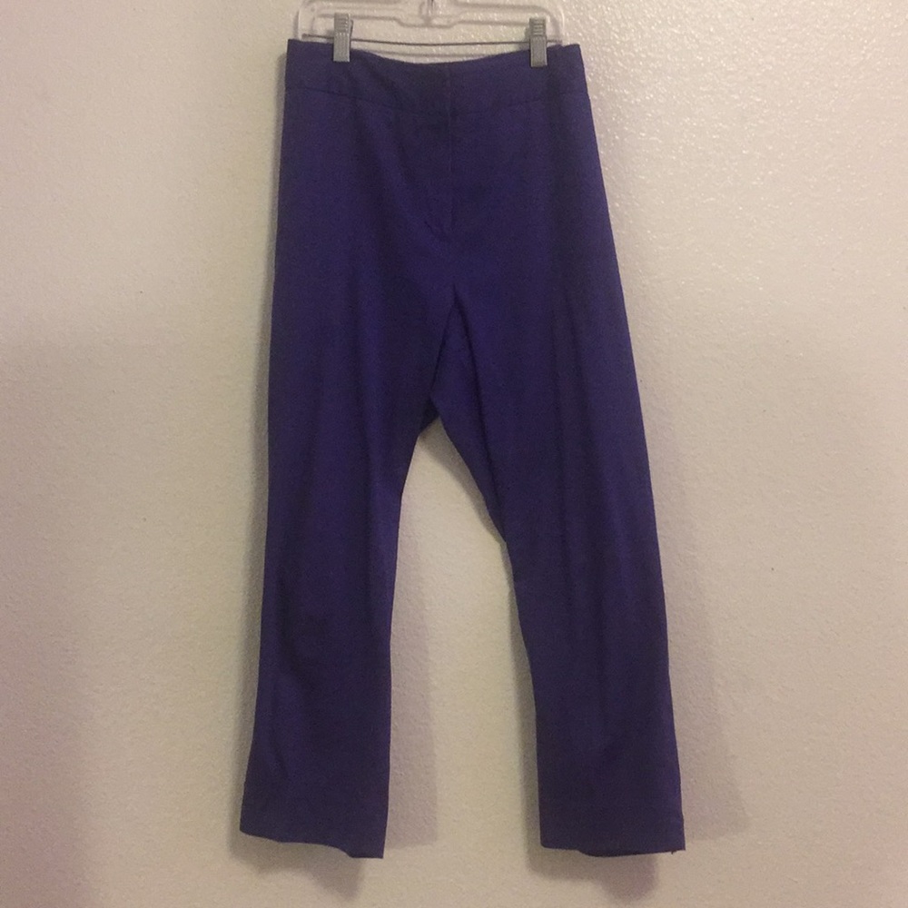 High wasted purple pants- Capri